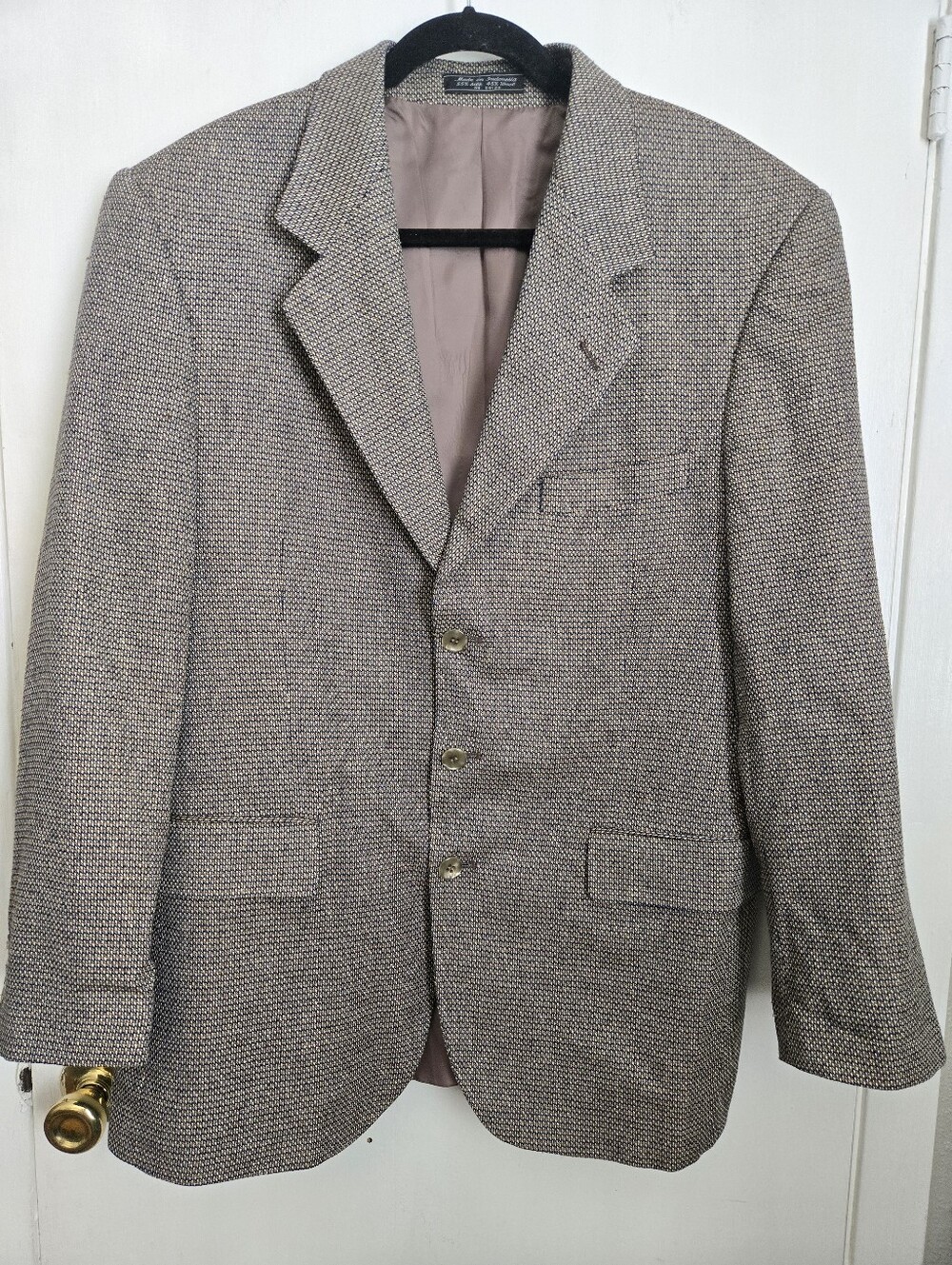 Jeffrey Banks Couture Men's Silk/Wool Blazer L